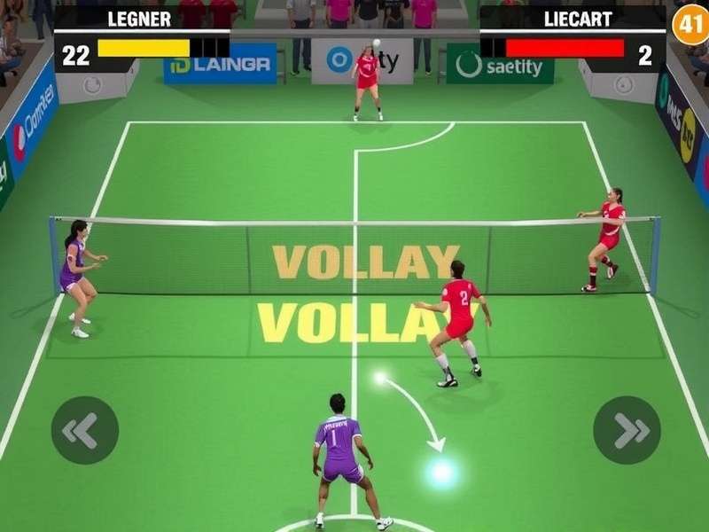 Delhi Volley Stars Gameplay